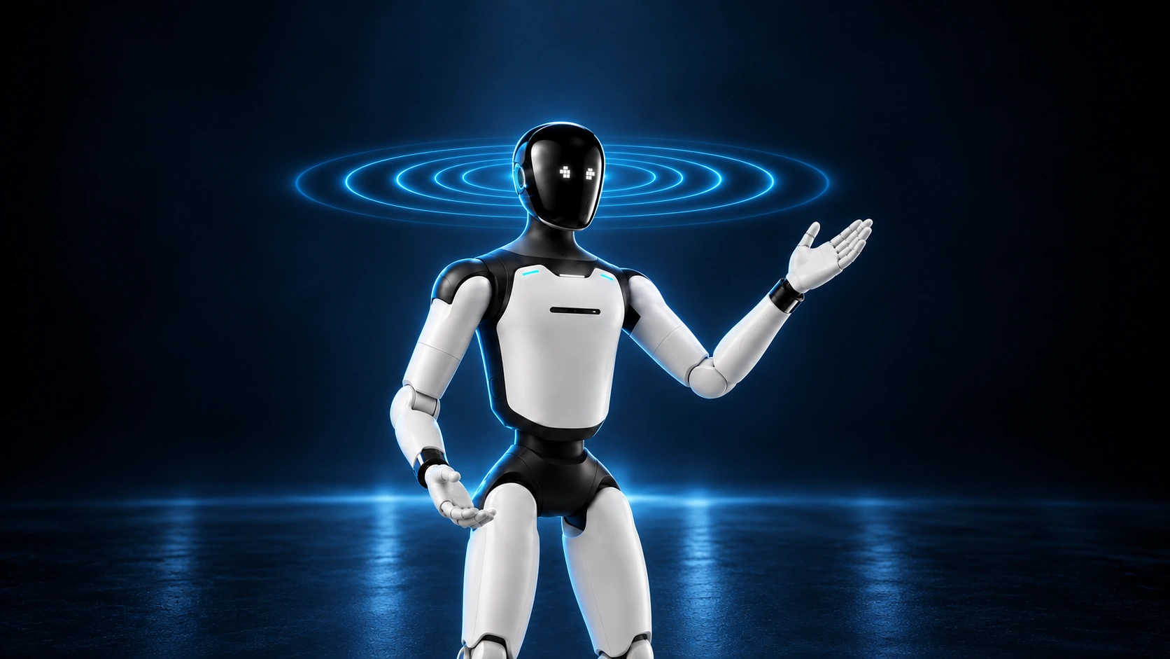 Agibot A3 Ultra слышит гостей с любой стороны благодаря микрофонам 360°